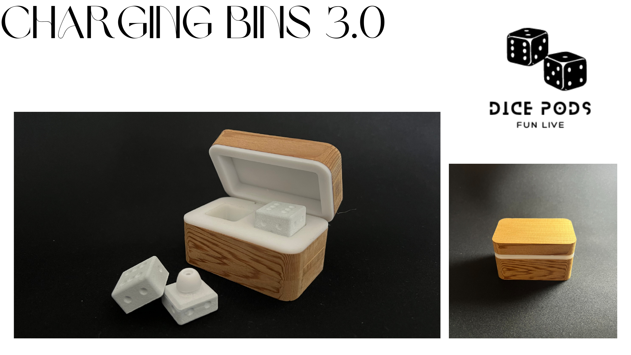 Dice Pods final physical components