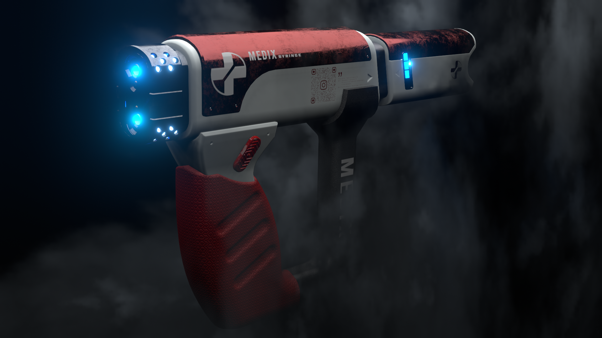 Medix Syringe hero render