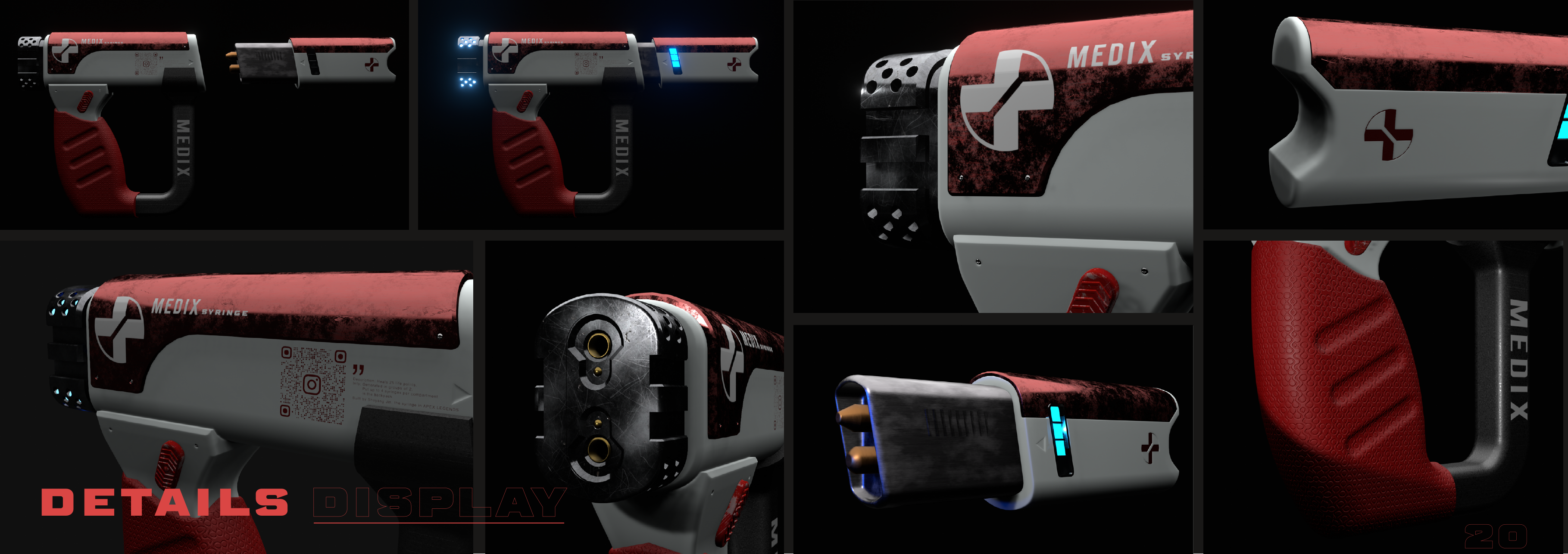Medix Syringe multi-view product render