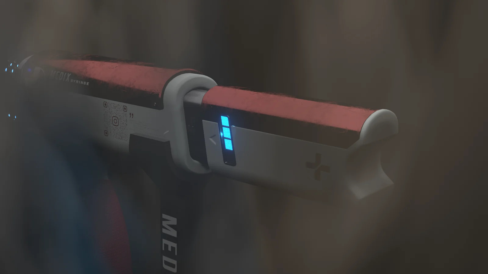 Atmospheric visual exploration of the Medix Syringe concept / Medix Syringe 概念的氛围视觉探索